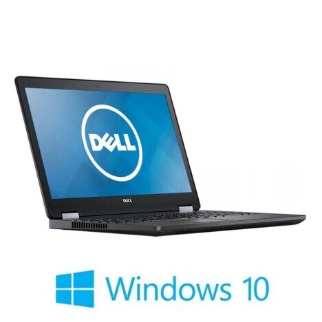 Laptopuri Dell Latitude E5570, Intel i5-6300U, 256GB SSD, Full HD, Webcam, Win 10 Home